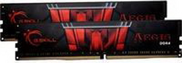 G.Skill Aegis DDR4 16GB RAM με 2x8GB Modules και Ταχύτητα 3000 για Desktop Κωδικός F4-3000C16D-16GISB
