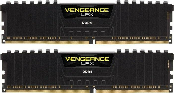 Corsair Vengeance LPX DDR4 16GB RAM με 2x8GB Modules και Ταχύτητα 3600 για Desktop Κωδικός CMK16GX4M2D3600C18