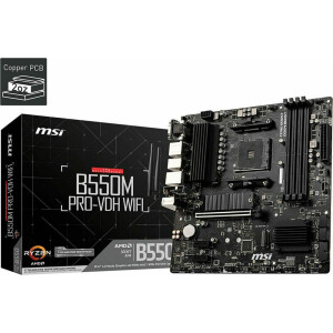 MSI B550M Pro-VDH WIFI Motherboard Micro ATX με AMD AM4 Socket