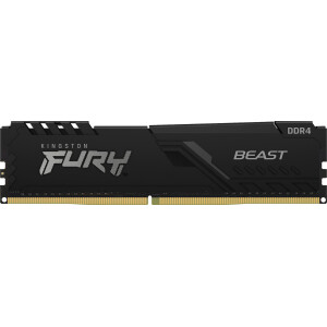 Kingston Fury Beast DDR4 με Module 1x8GB και Ταχύτητα 3200 για Desktop Κωδικός KF432C16BB/8