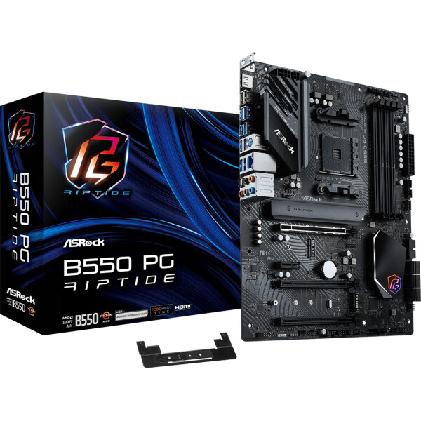 ASRock B550 Phantom Gaming Riptide Motherboard ATX με AMD AM4 Socket