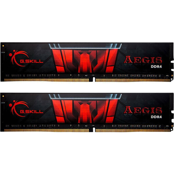 G.Skill Aegis DDR4 32GB RAM με 2x16GB Modules και Ταχύτητα 3200 για Desktop Κωδικός F4-3200C16D-32GIS