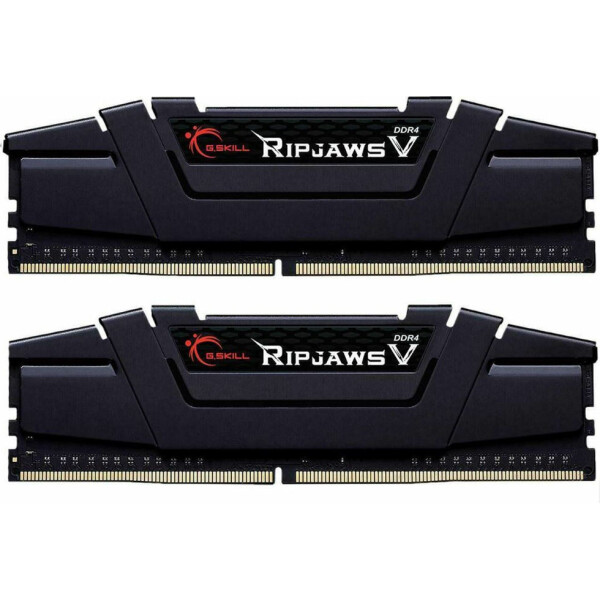 G.Skill Ripjaws V DDR4 32GB RAM με 2x16GB Modules και Ταχύτητα 3600 για Desktop Κωδικός F4-3600C16D-32GVKC