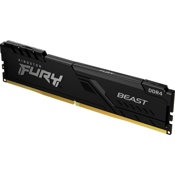 Kingston Fury Beast DDR4 με Module 1x16GB και Ταχύτητα 3200 για Desktop Κωδικός KF432C16BB/16