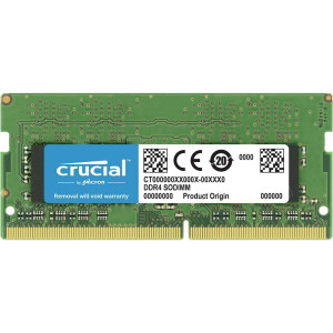Crucial DDR4 με Module 1x8GB και Ταχύτητα 3200 για Laptop Κωδικός CT8G4SFRA32A