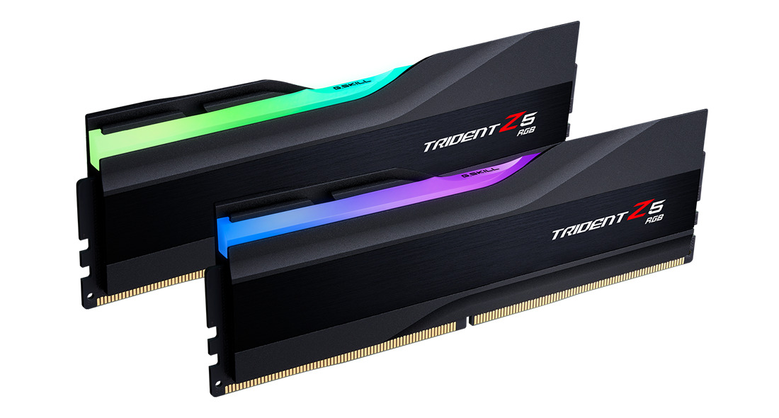 G.Skill Trident Z5 RGB DDR5 32GB RAM με 2x16GB Modules και Ταχύτητα 6400 για Desktop Κωδικός F5-6400J3239G16GX2-TZ5RK