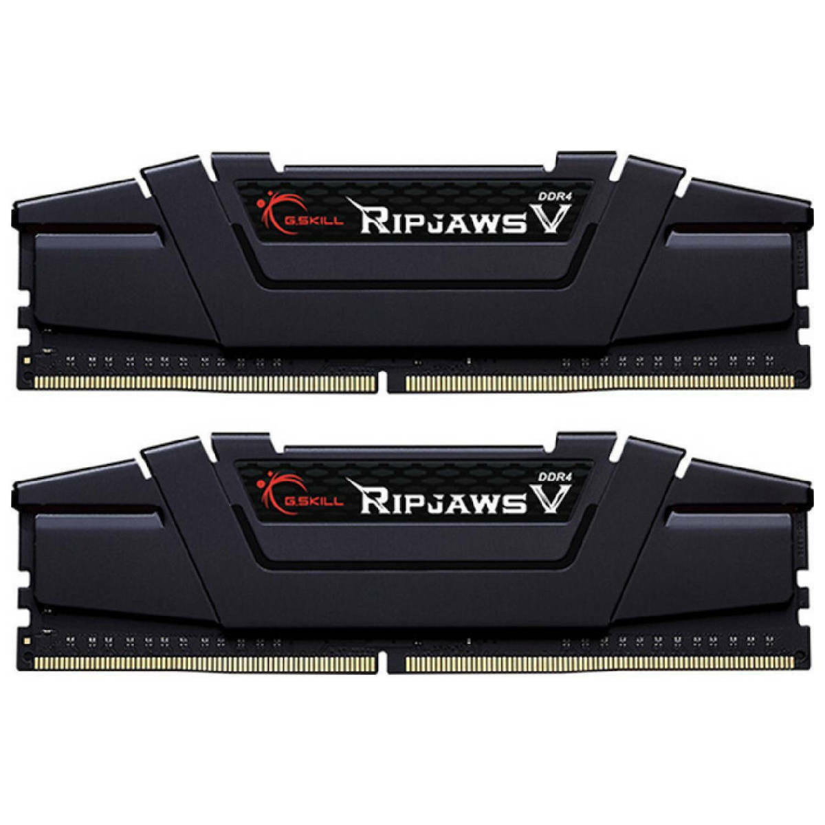 G.Skill Ripjaws V DDR4 16GB RAM με 2x8GB Modules και Ταχύτητα 3600 για Desktop Κωδικός F4-3600C18D-16GVK