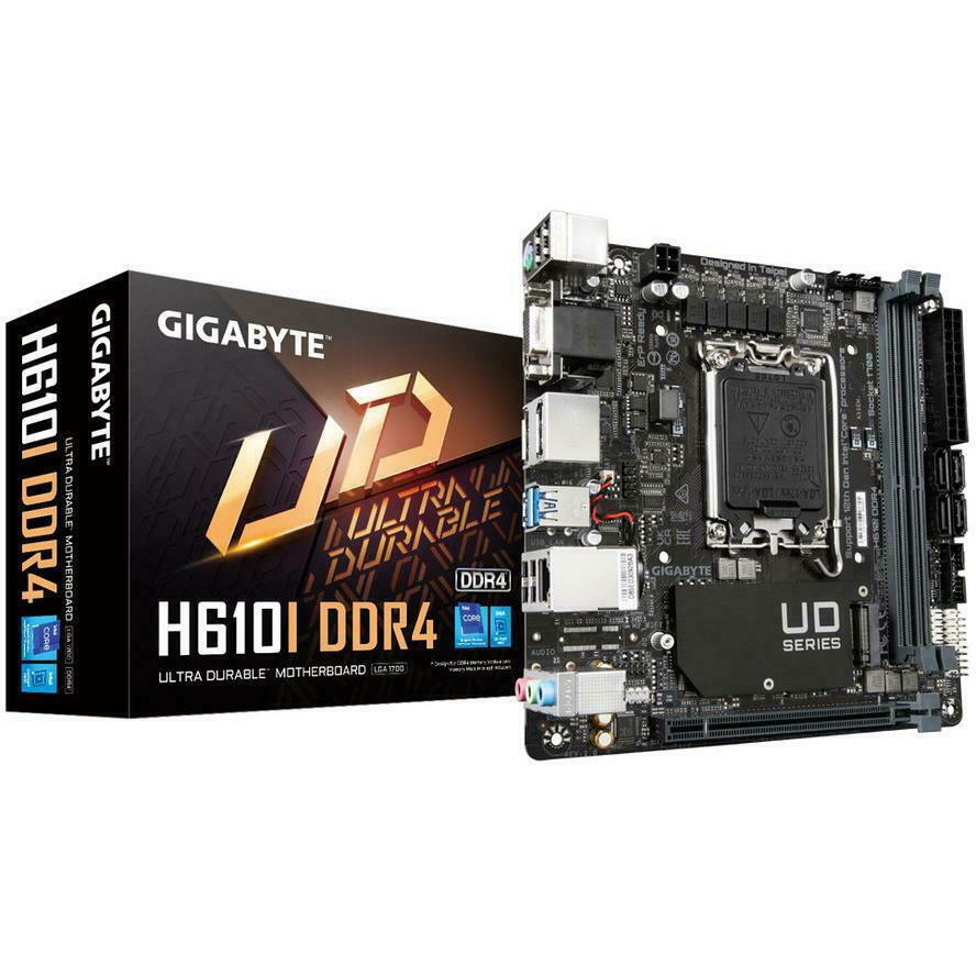 Gigabyte H610I DDR4 rev. 1.0 Motherboard Mini ITX με Intel 1700 Socket