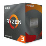 AMD Ryzen 3 4100 3.8GHz Επεξεργαστής 4 Πυρήνων για Socket AM4 σε Κουτί με Ψύκτρα