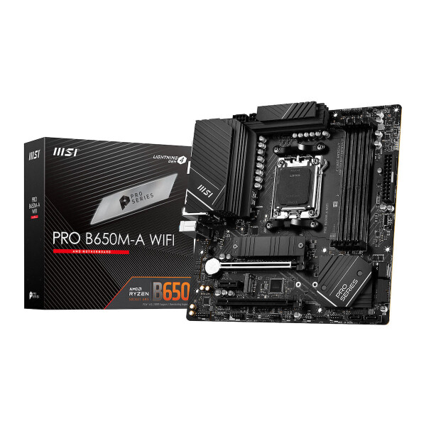 MSI Pro B650M-A WiFi Motherboard Micro ATX με AMD AM5 Socket
