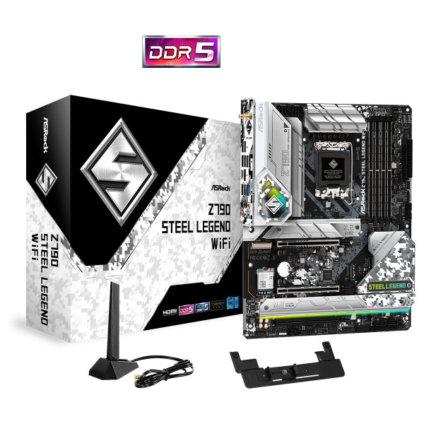 ASRock Z790 Steel Legend Wifi Motherboard ATX με Intel 1700 Socket