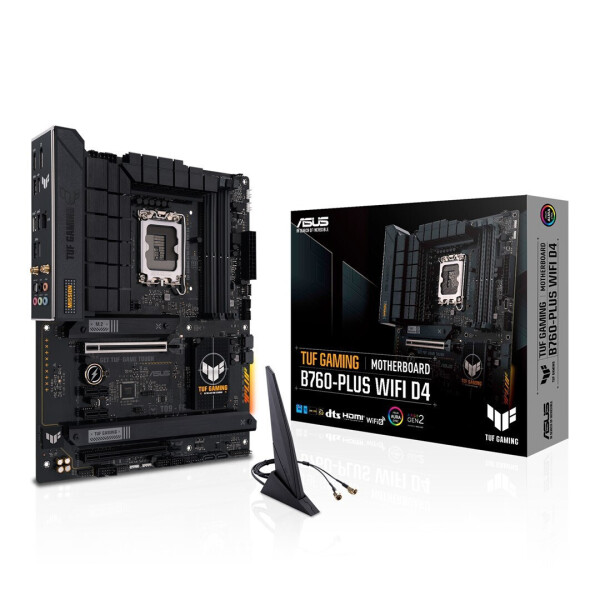 Asus TUF GAMING B760-PLUS WIFI D4 Motherboard ATX με Intel 1700 Socket