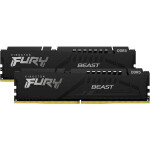 Kingston Fury Beast DDR5 64GB RAM με 2x32GB Modules και Ταχύτητα 5600 για Desktop Κωδικός KF556C36BBEK2-64