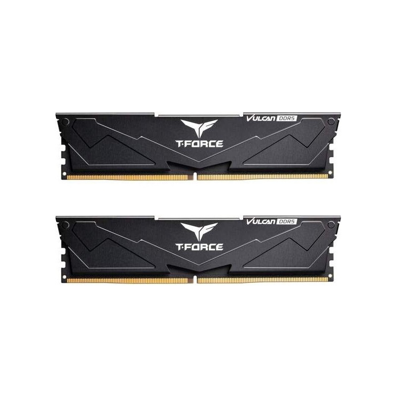 TeamGroup Vulcan XMP DDR5 32GB RAM με 2x16GB Modules και Ταχύτητα 6400 για Desktop Κωδικός FLBD532G6400HC40BDC01