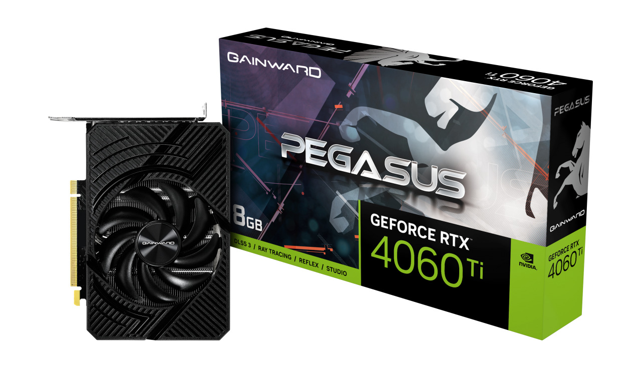 Gainward GeForce RTX 4060 Ti 8GB GDDR6 Pegasus Κάρτα Γραφικών Κωδικός NE6406T019P1-1060E