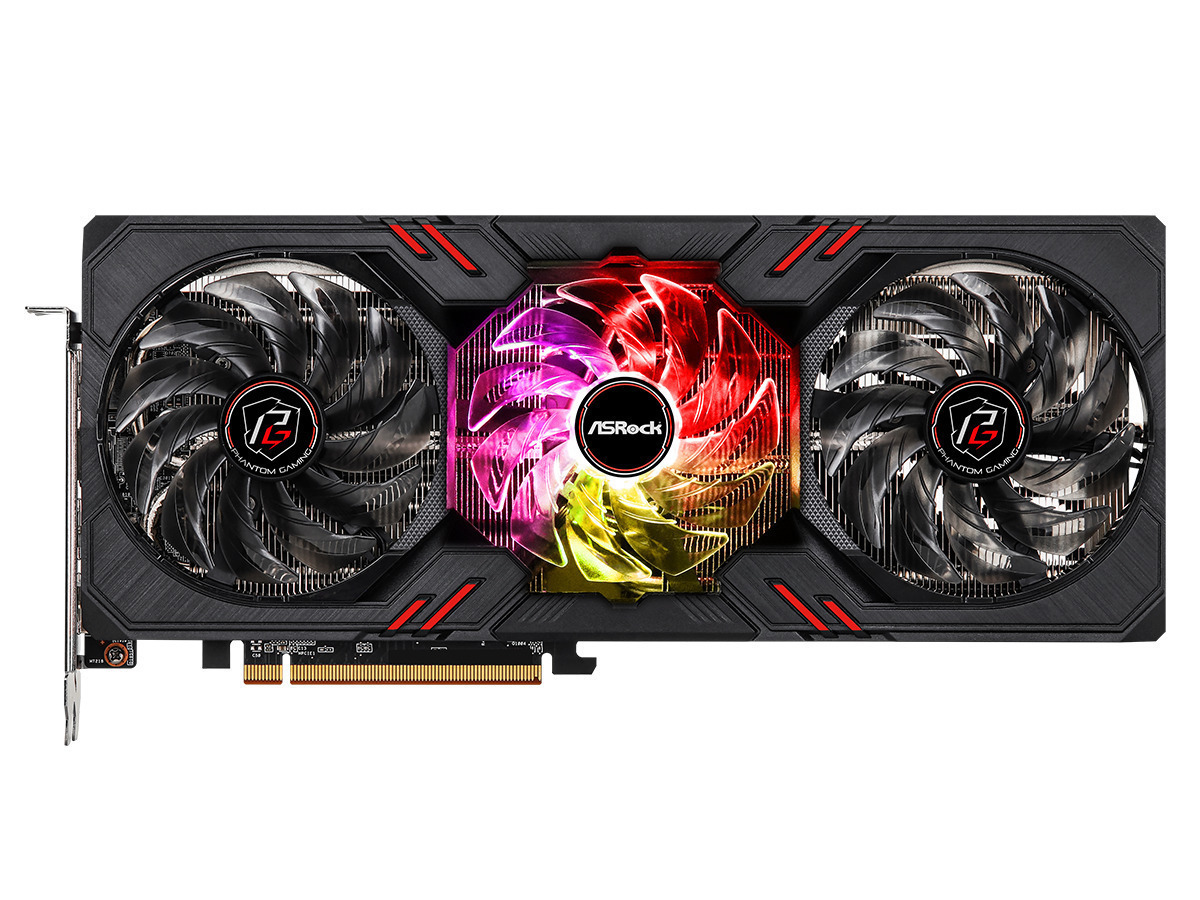 ASRock Radeon RX 7600 8GB GDDR6 Phantom Gaming OC Κάρτα Γραφικών Κωδικός 90-GA4BZZ-00UANF