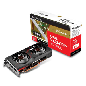 Sapphire Radeon RX 7600 8GB GDDR6 Pulse Κάρτα Γραφικών Κωδικός 11324-01-20G