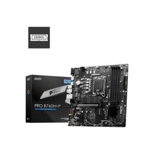 MSI Pro B760M-P Motherboard Micro ATX με Intel 1700 Socket