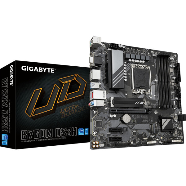 Gigabyte B760M DS3H rev. 1.0 Motherboard Micro ATX με Intel 1700 Socket