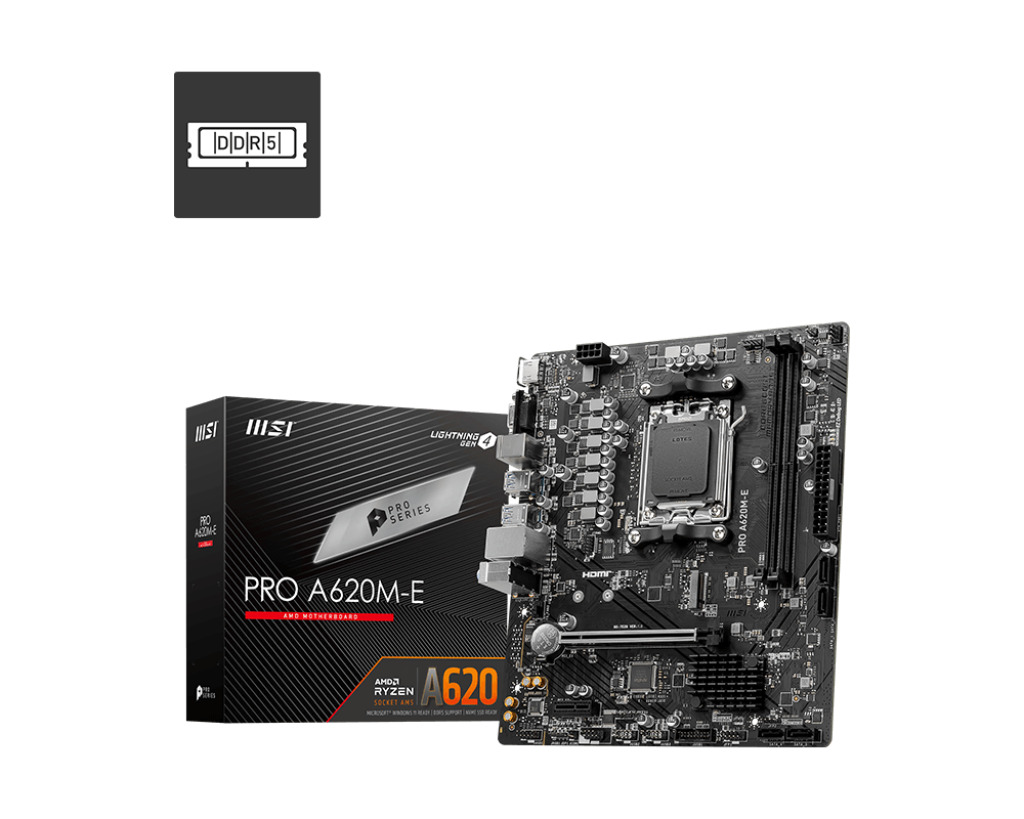 MSI Pro A620M-E Motherboard Micro ATX με AMD AM5 Socket