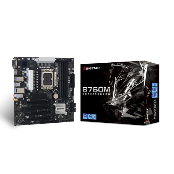 Biostar B760MXC PRO 2.0 v6.0 Wi-Fi Motherboard Micro ATX με Intel 1700 Socket