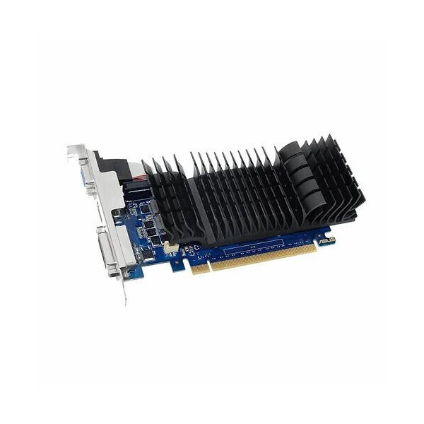 Asus GeForce GT 710 2GB GDDR3 Evo Κάρτα Γραφικών Κωδικός 90YV0ALA-M0NA00