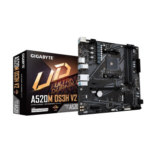Gigabyte A520M DS3H V2 Motherboard Micro ATX με AMD AM4 Socket