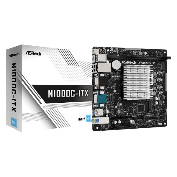 ASRock N100DC-ITX Motherboard Mini ITX με Intel Socket