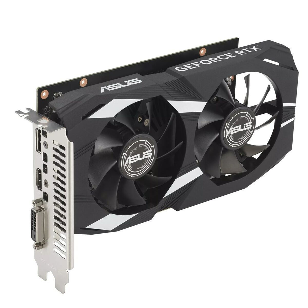 Asus GeForce RTX 3050 6GB GDDR6 Dual OC Κάρτα Γραφικών Κωδικός 90YV0K60-M0NA00