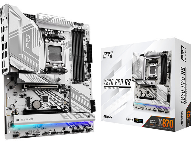 ASRock X870 Pro RS Motherboard ATX με AMD AM5 Socket
