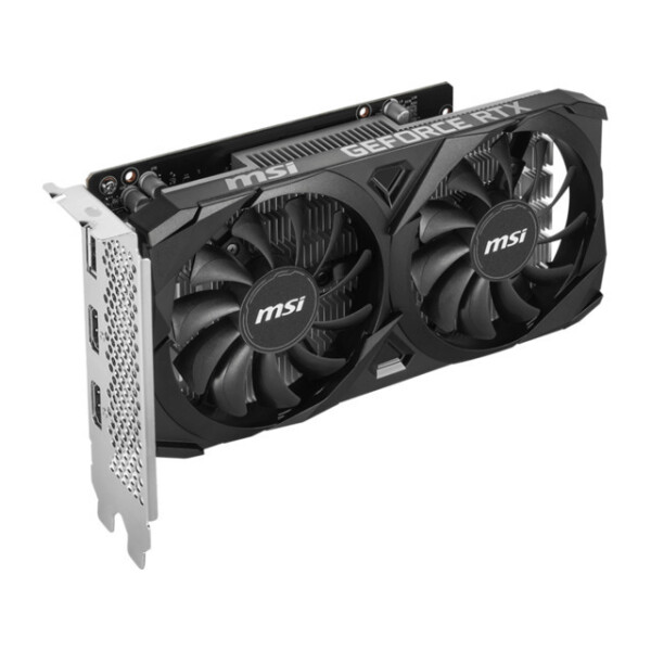 MSI GeForce RTX 3050 6GB GDDR6 Ventus 2X E 6G OC Κάρτα Γραφικών