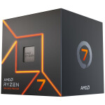 AMD Ryzen 7 7700 3.8GHz Επεξεργαστής 8 Πυρήνων για Socket AM5 σε Κουτί με Ψύκτρα