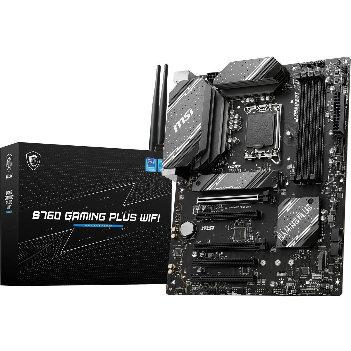 MSI B760 Gaming Plus WiFi Motherboard ATX με Intel 1700 Socket