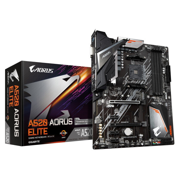 Gigabyte A520 Aorus Elite rev. 1.0 Motherboard ATX με AMD AM4 Socket