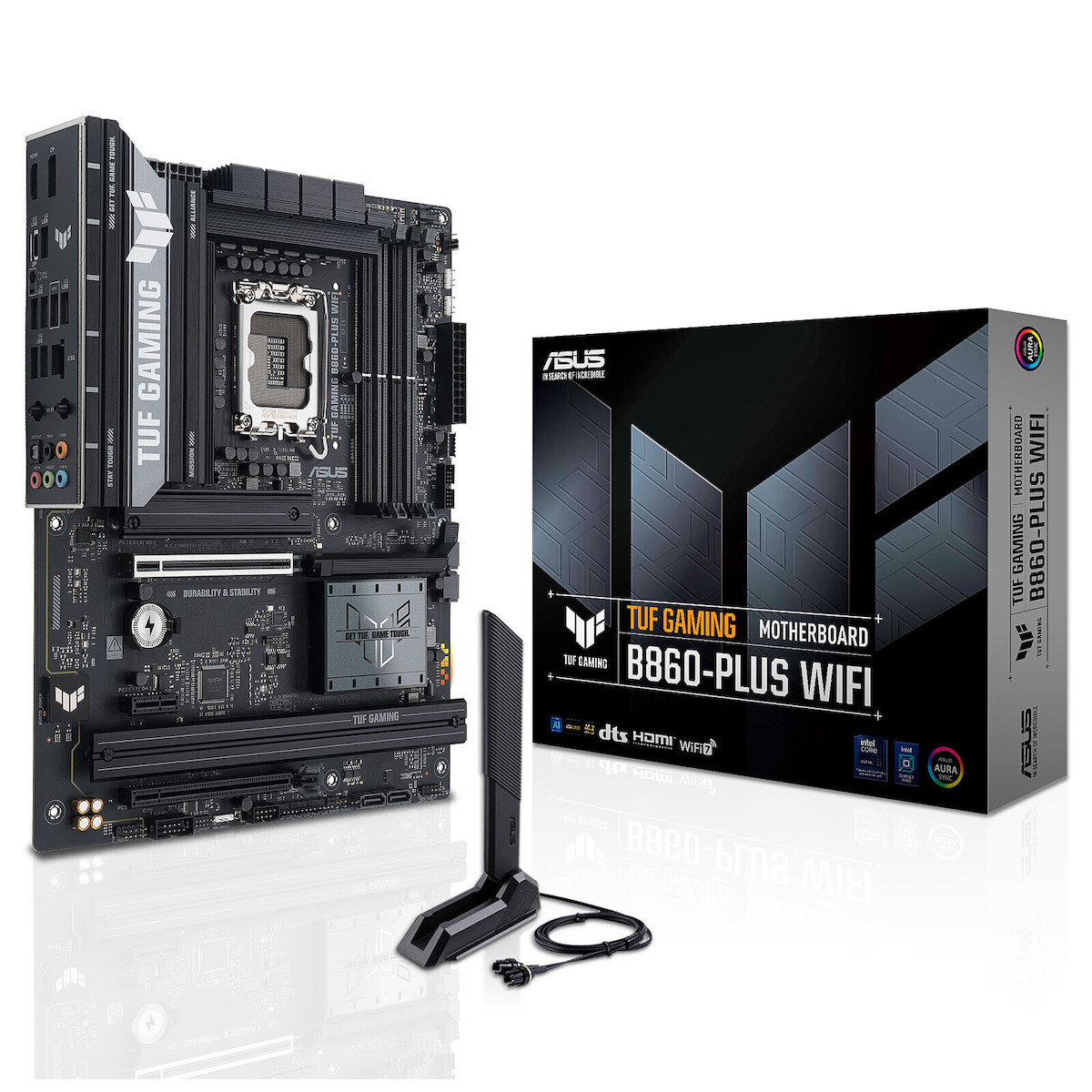 Asus TUF Gaming B860M-PLUS WIFI Motherboard Micro ATX με Intel 1851 Socket