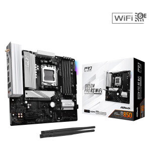 ASRock B850M Pro RS WiFi Motherboard Micro ATX με AMD AM5 Socket