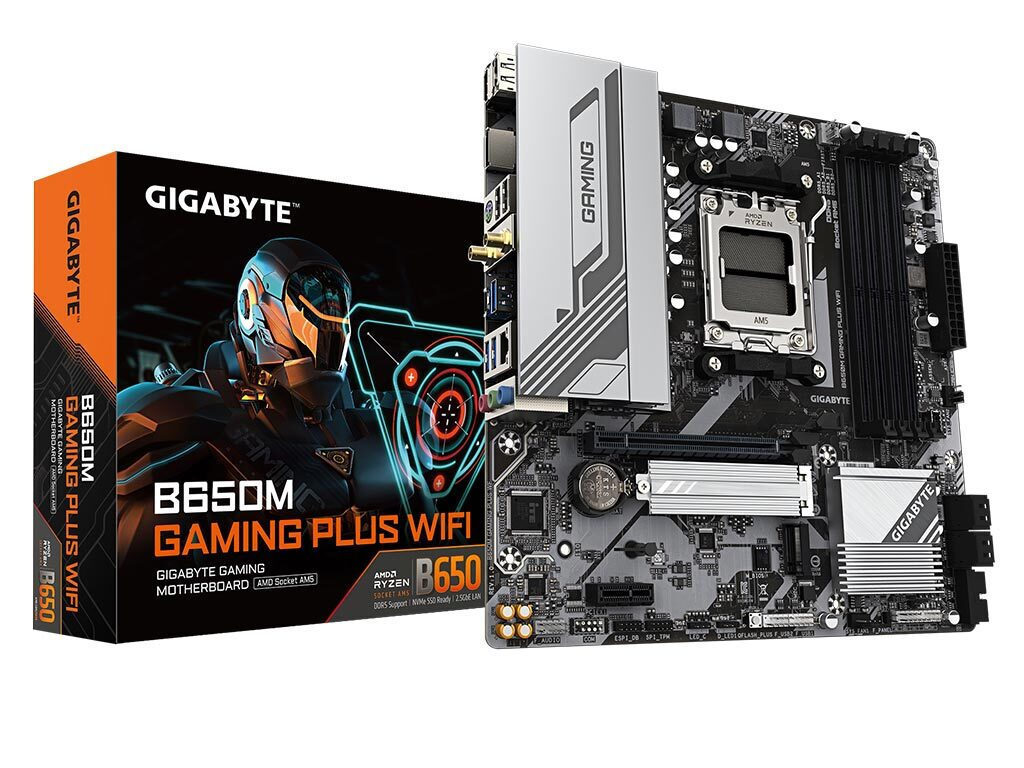 Gigabyte B650M Gaming Plus WiFi rev. 1.x Motherboard Micro ATX με AMD AM5 Socket