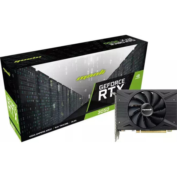 Manli GeForce RTX 3050 6GB GDDR6 Single Κάρτα Γραφικών