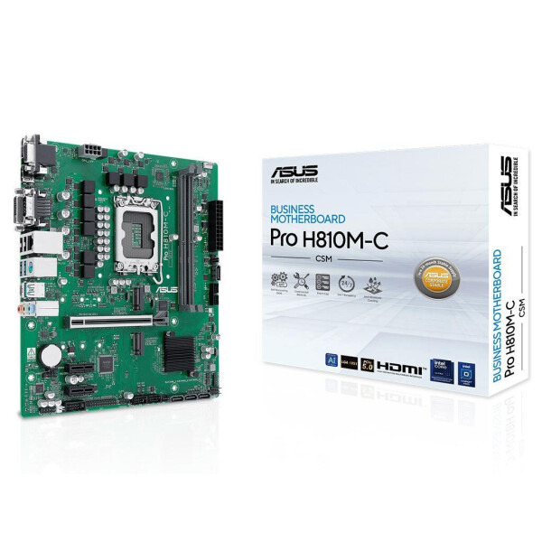 Asus Pro H810M-C-CSM Motherboard Micro ATX με Intel 1851 Socket