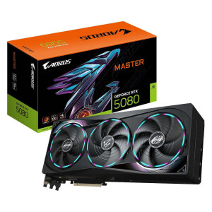 Gigabyte GeForce RTX 5080 16GB GDDR7 Aorus Master Κάρτα Γραφικών
