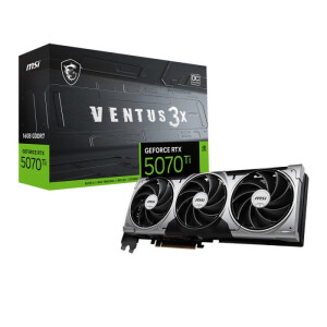MSI GeForce RTX 5070 Ti 16GB GDDR7 Ventus 3X OC Κάρτα Γραφικών