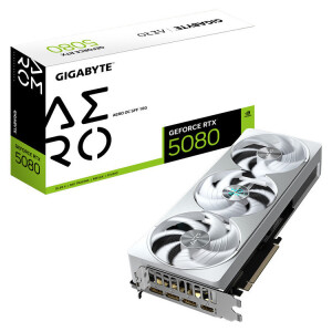 Gigabyte GeForce RTX 5080 16GB GDDR7 Aero OC SFF Κάρτα Γραφικών Κωδικός GV-N5080AERO OC-16GD