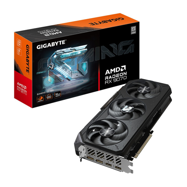 Gigabyte Radeon RX 9070 16GB GDDR6 GAMING OC Κάρτα Γραφικών Κωδικός GV-R9070GAMING OC-16GD