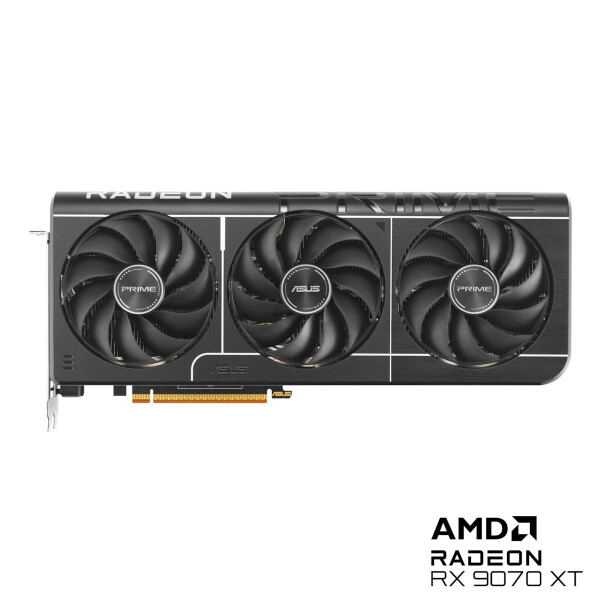 Asus Radeon RX 9070 XT 16GB GDDR6 Prime OC Κάρτα Γραφικών Κωδικός 90YV0L71-M0NA00