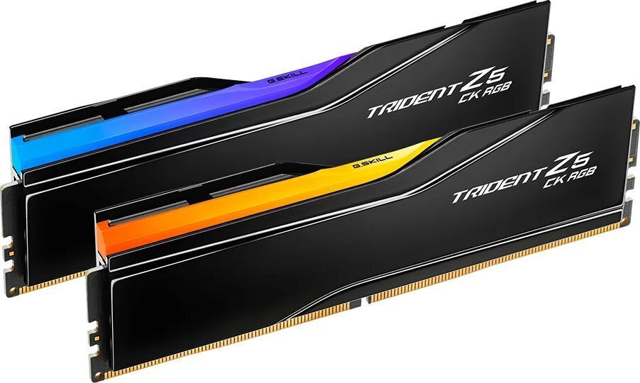 G.Skill Trident Z5 CK RGB DDR5 48GB RAM με 2x24GB Modules και Ταχύτητα 8200 για Desktop Κωδικός F5-8200C4052G24GX2-TZ5CRK