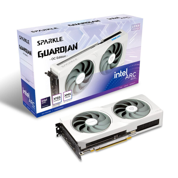 Sparkle ARC B570 10GB GDDR6 GUARDIAN LUNA OC Κάρτα Γραφικών Κωδικός SB570GW-10GOC