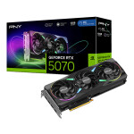 PNY GeForce RTX 5070 12GB GDDR7 ARGB EPIC-X RGB OC Triple Fan Κάρτα Γραφικών Κωδικός VCG507012TFXXPB1-O