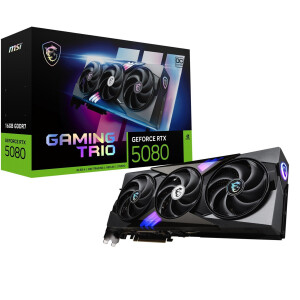 MSI GeForce RTX 5080 16GB GDDR7 Gaming Trio OC Κάρτα Γραφικών
