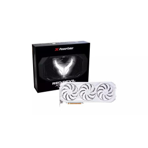 PowerColor Radeon RX 9070 XT 16GB GDDR6 Red Devil Spectral White Κάρτα Γραφικών