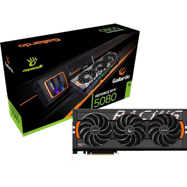 Manli GeForce RTX 5080 16GB GDDR7 Κάρτα Γραφικών
